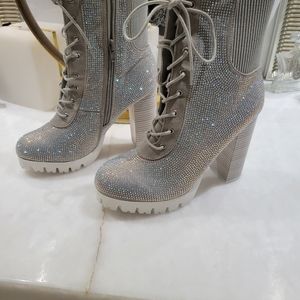 COPY - Rhinestone Boots size 8.5